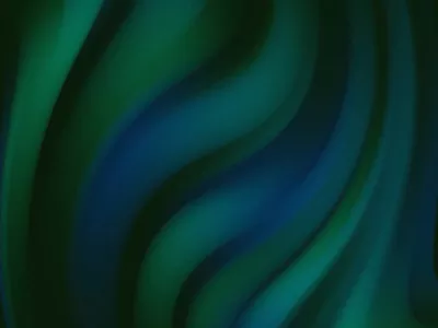 Swirl Green Blue