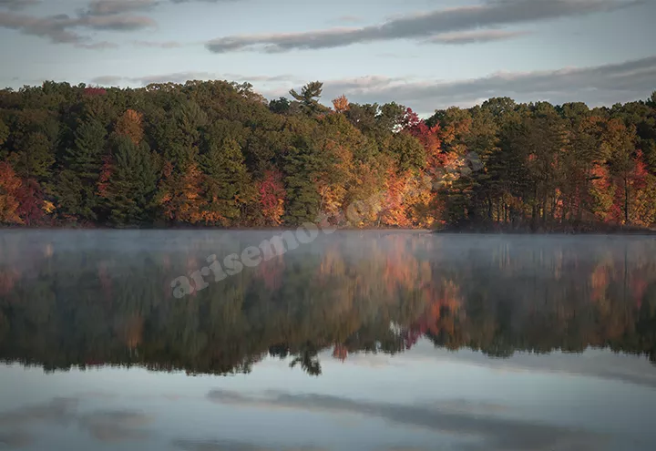 Hall Lake Morning Mist 37