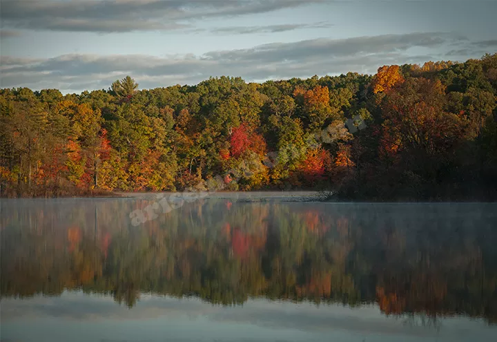 Hall Lake Morning Mist 45